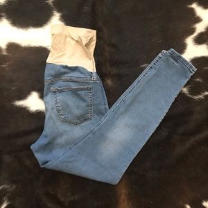 ♻️♻️A glow - maternity jeggings- sz 8